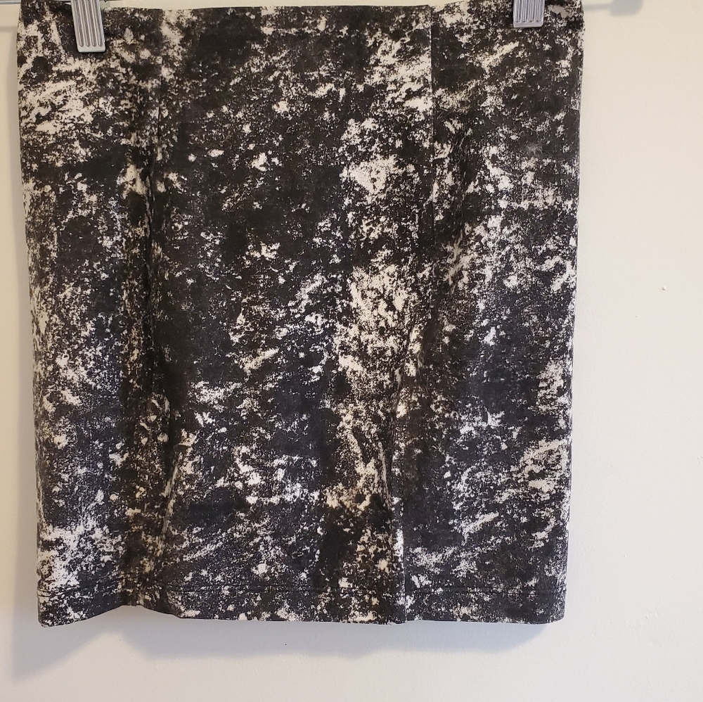 Betsey Johnson Acid Wash Mini Skirt